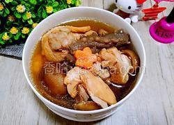 海参香菇煲鸡汤