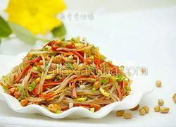 黄豆芽拌粉丝