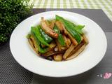 尖椒炒杏鲍菇