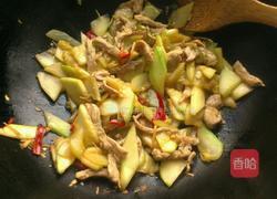 西葫炒肉的做法图解6