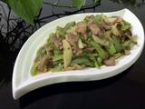 青椒炒鸭肉