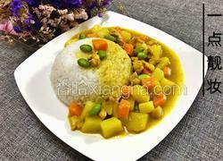 咖喱鸡肉土豆饭