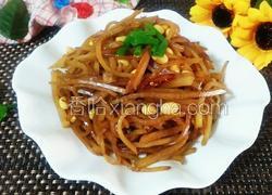 黄豆炒水疙瘩