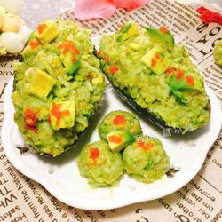 牛油果拌饭的做法[图]