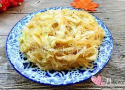 包心菜炒粉丝