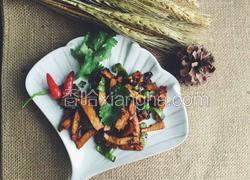 豆腐干炒青椒