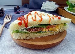 培根芝士三明治