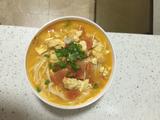 番茄鸡蛋连汤面