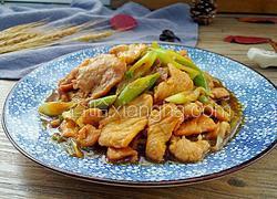 大葱爆肉