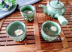 雪梨菊花茶