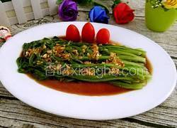 白灼油麦菜