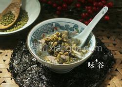 绿豆紫菜排骨汤