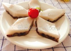 椰奶红豆糕