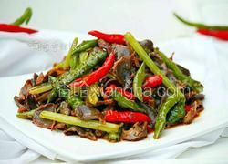 辣椒炒鸡胗