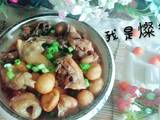 笨鸡炖虎皮鹌鹑蛋