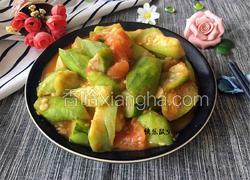 丝瓜炒西红柿