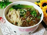 羊肉汆面