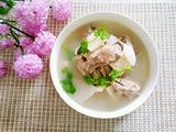 白萝卜豆腐排骨汤