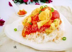 番茄炒蛋盖浇饭