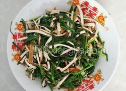 韭菜炒香干