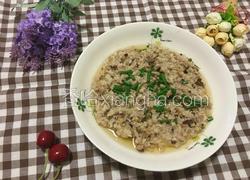 马蹄蒸肉饼