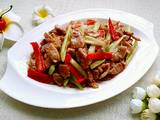 西芹炒肉片