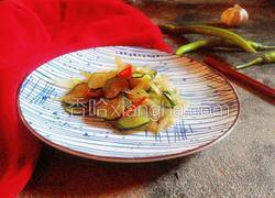 黄瓜炒洋葱
