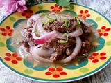 洋葱炒牛肉片