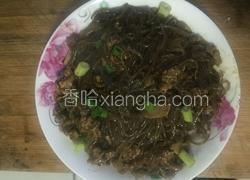 肉沫炒粉条