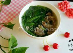 羊肉菠菜汤