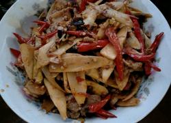竹笋辣椒炒肉