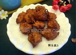 油炸双色素丸子