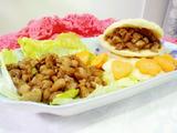 孜然炒肉夹馍的做法[图]
