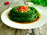 白灼油麦菜