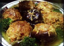 香菇盏 （香菇塞肉、香菇肉馅）