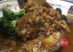 香菇盏 （香菇塞肉、香菇肉馅）的做法图解5
