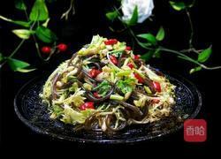 苦菊拌蕨根粉的做法图解7