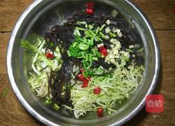 苦菊拌蕨根粉的做法图解4