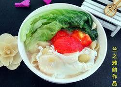 西红柿鸡蛋贝壳粉