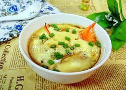 梭子蟹蒸鸡蛋