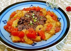 西红柿茄子烧牛肉