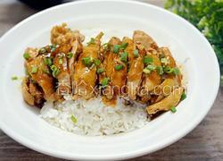 蜜汁鸡腿饭