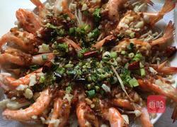 金针菇蒜蓉粉丝虾的做法图解4