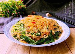 菠菜拌粉条
