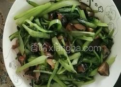青菜香菇