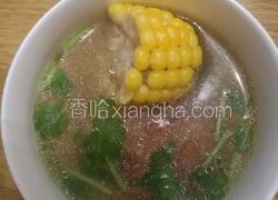 排骨玉米汤