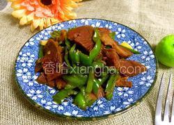牛肉炒青椒