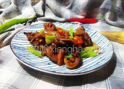 芹菜炒鸭肉