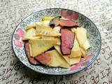 清炒腊肉笋片的做法[图]