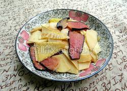 清炒腊肉笋片